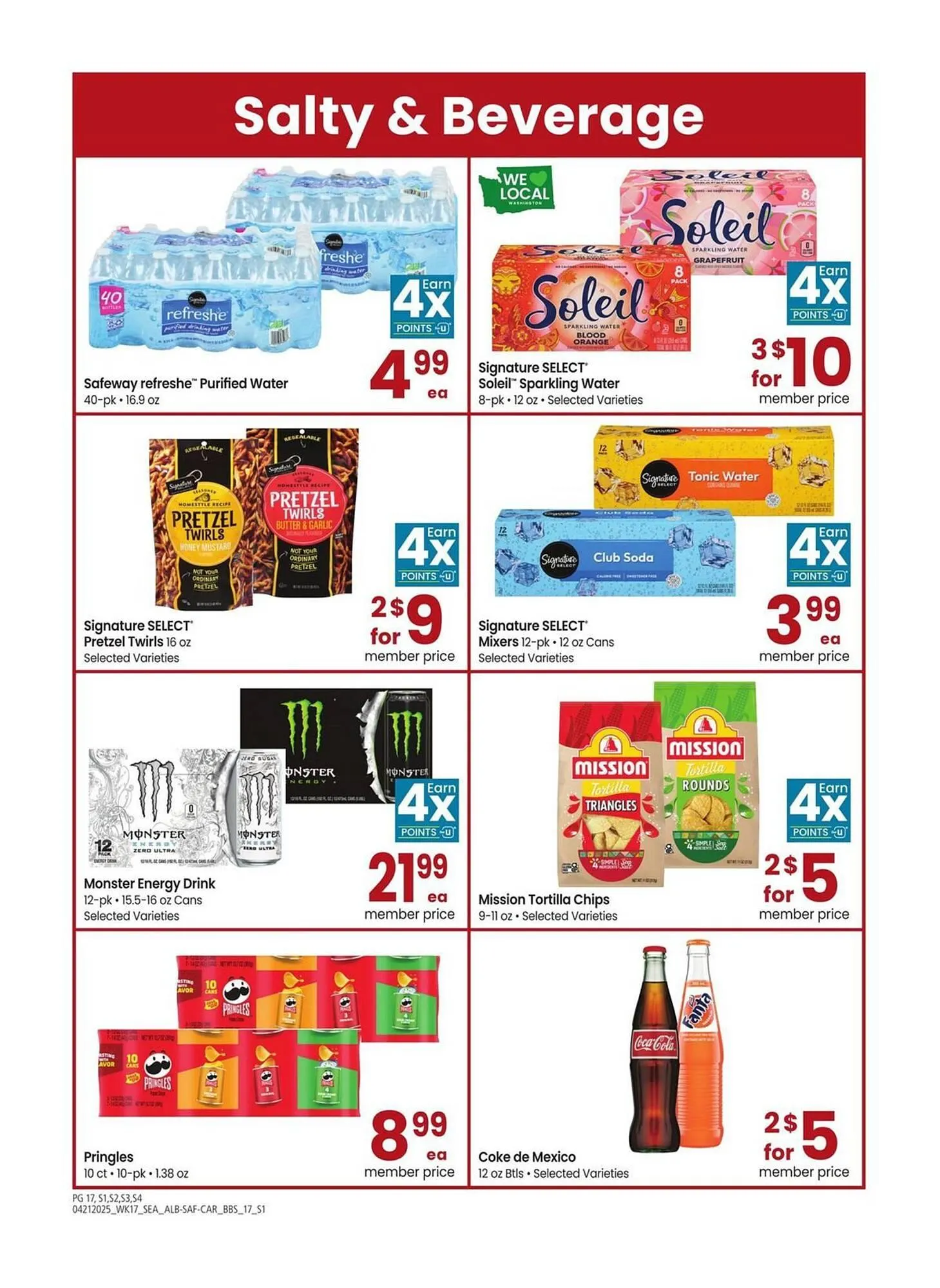 Weekly ad Albertsons Weekly Ad from April 21 to May 18 2025 - Page 17