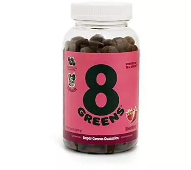 Make Your Selection: 8Greens Gummies Made From Real Greens 30 Day Supply