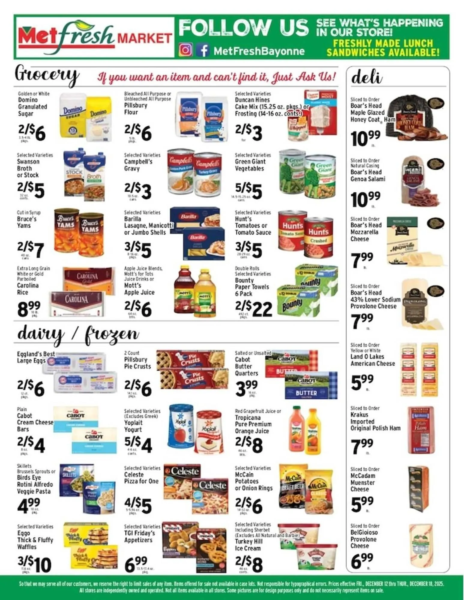 Weekly ad Met Foodmarkets weekly ad from December 12 to December 18 2025 - Page 2