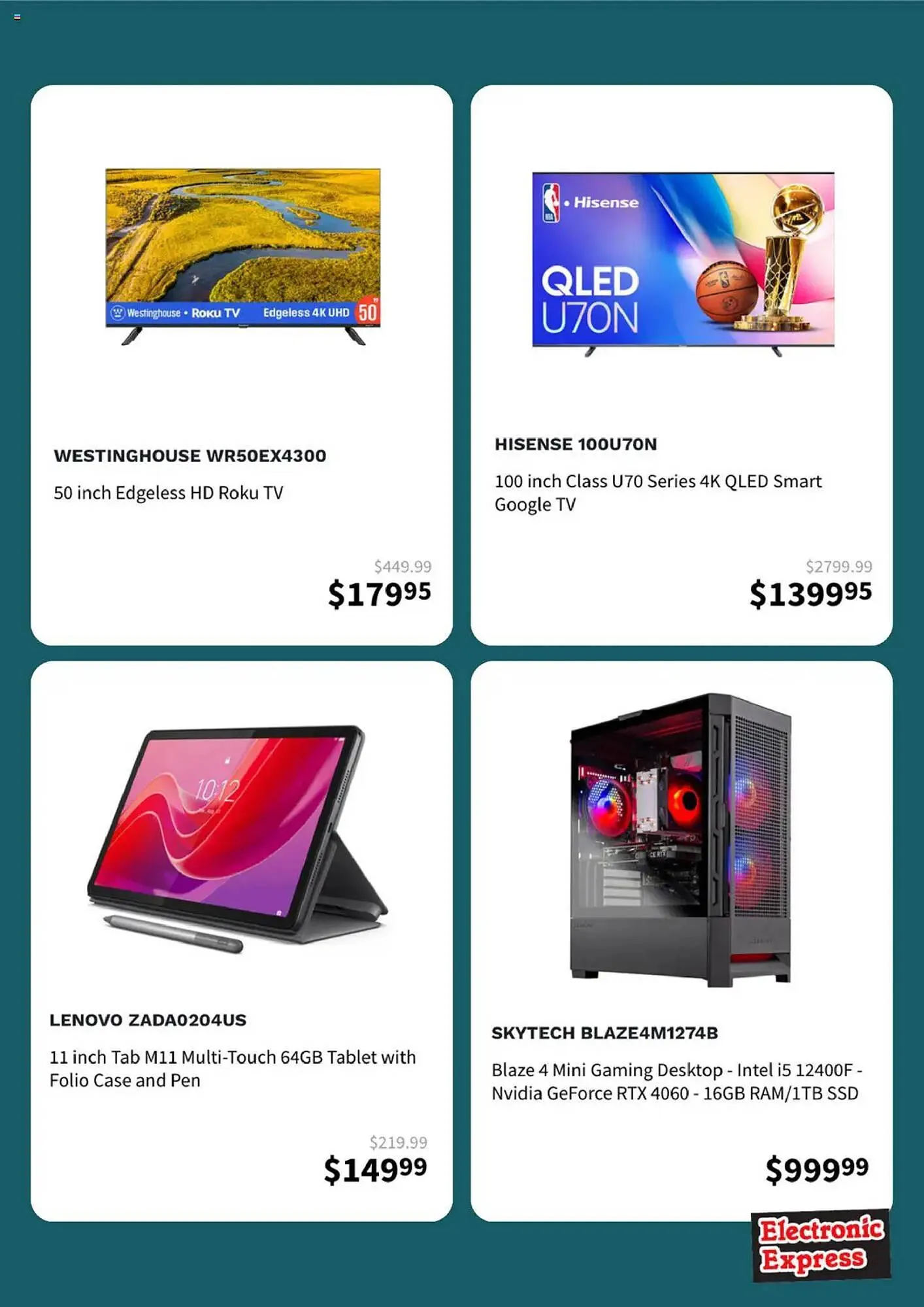 Weekly ad Electronic Express Weekly Ad from June 30 to July 8 2025 - Page 2