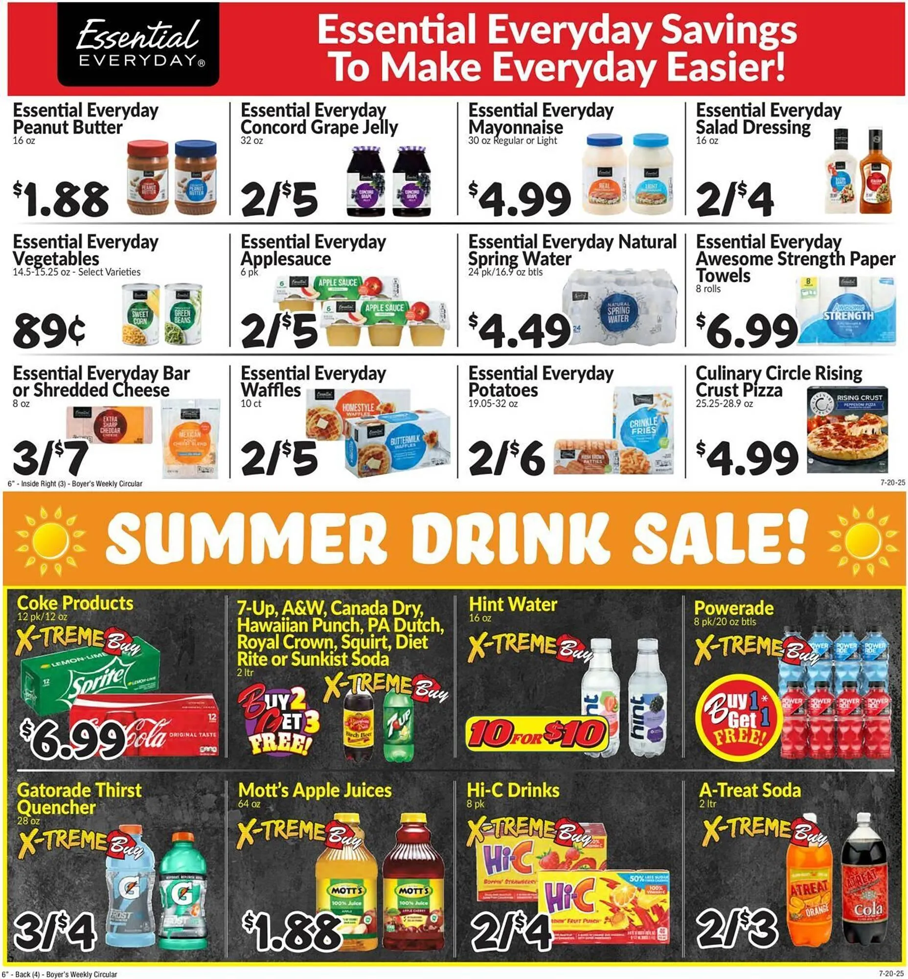 Weekly ad Boyer's Food Markets Weekly Ad from July 20 to July 26 2025 - Page 2