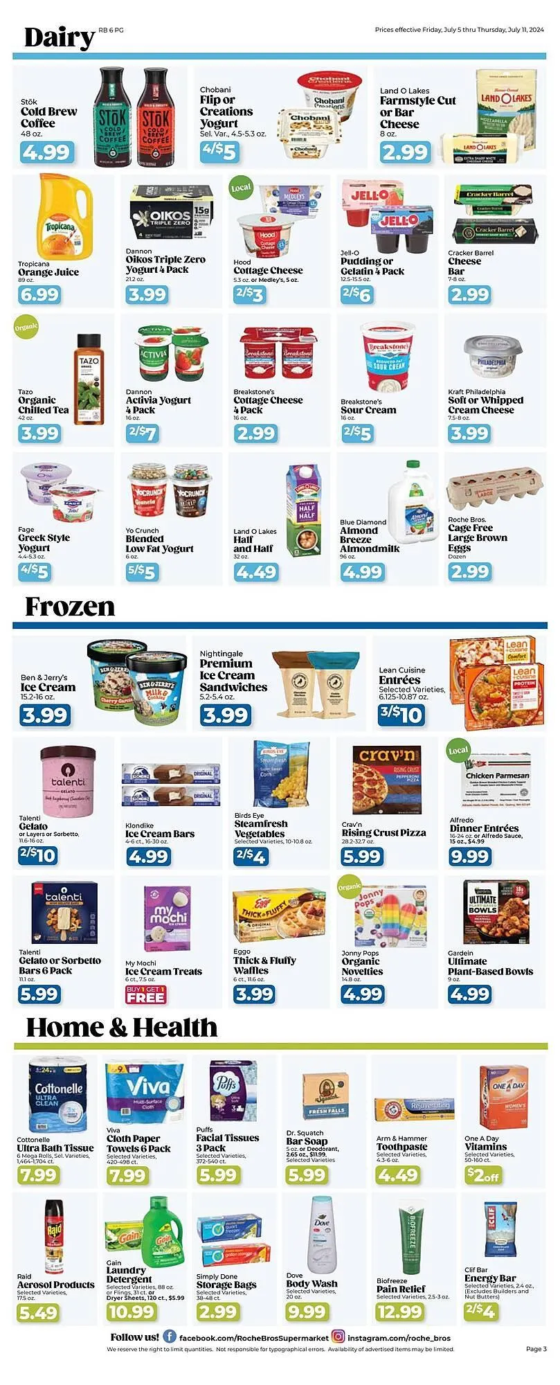 Weekly ad Roche Bros Weekly Ad from July 5 to July 11 2024 - Page 3