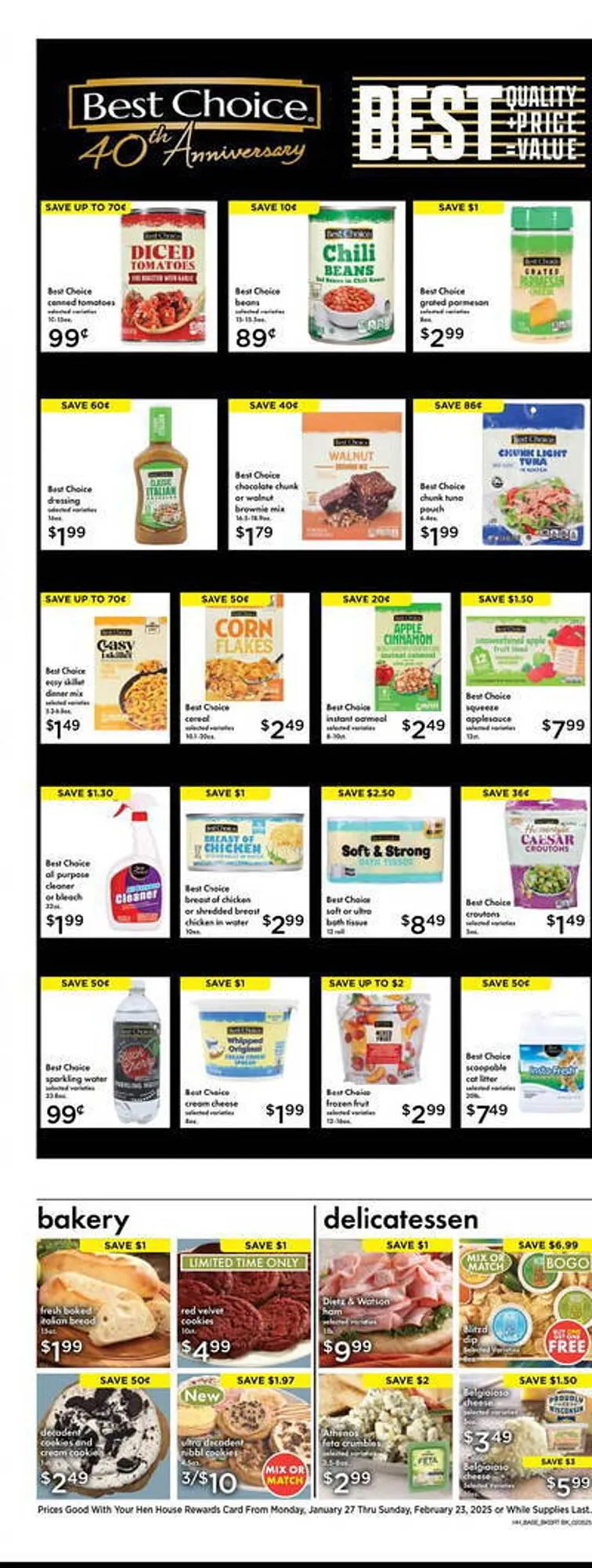 Weekly ad Hen House Weekly Ad from February 5 to February 11 2025 - Page 9