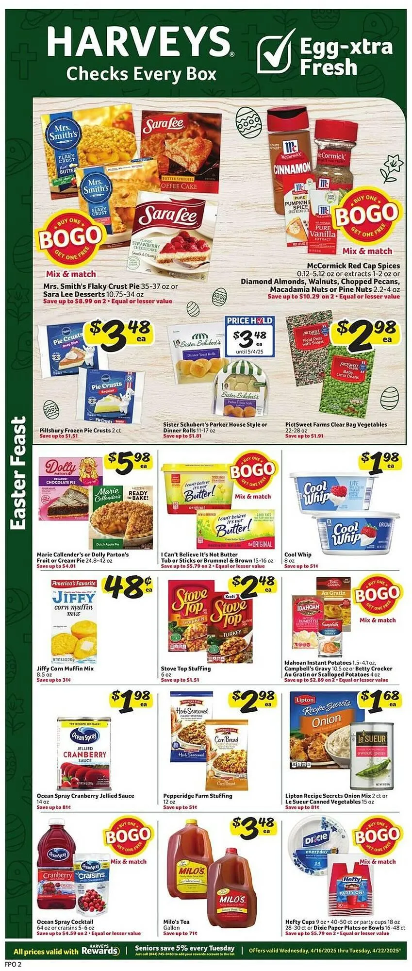Weekly ad Harveys Supermarkets Weekly Ad from April 16 to April 22 2025 - Page 7