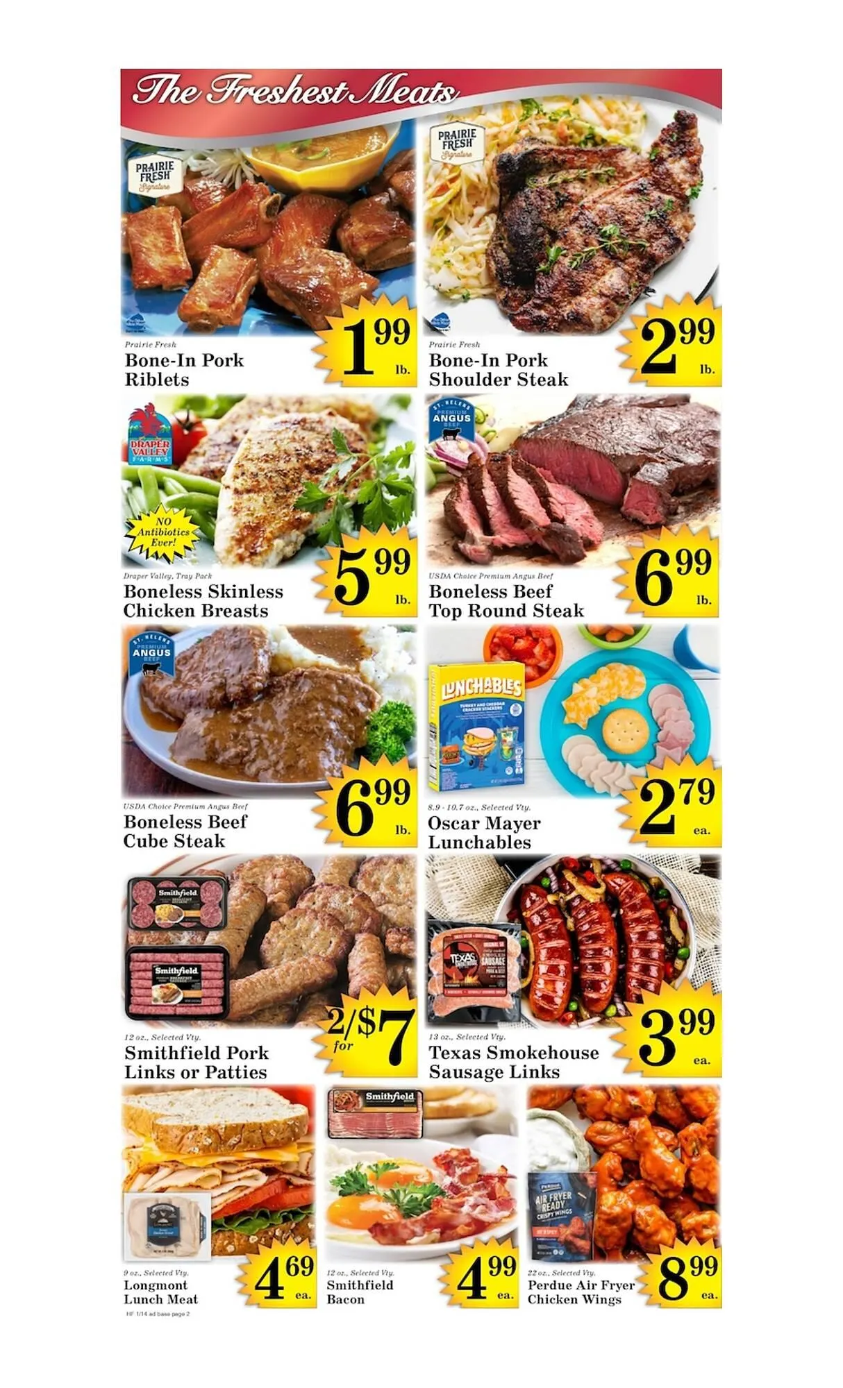 Weekly ad Harvest Foods weekly ad from January 14 to January 20 2026 - Page 2