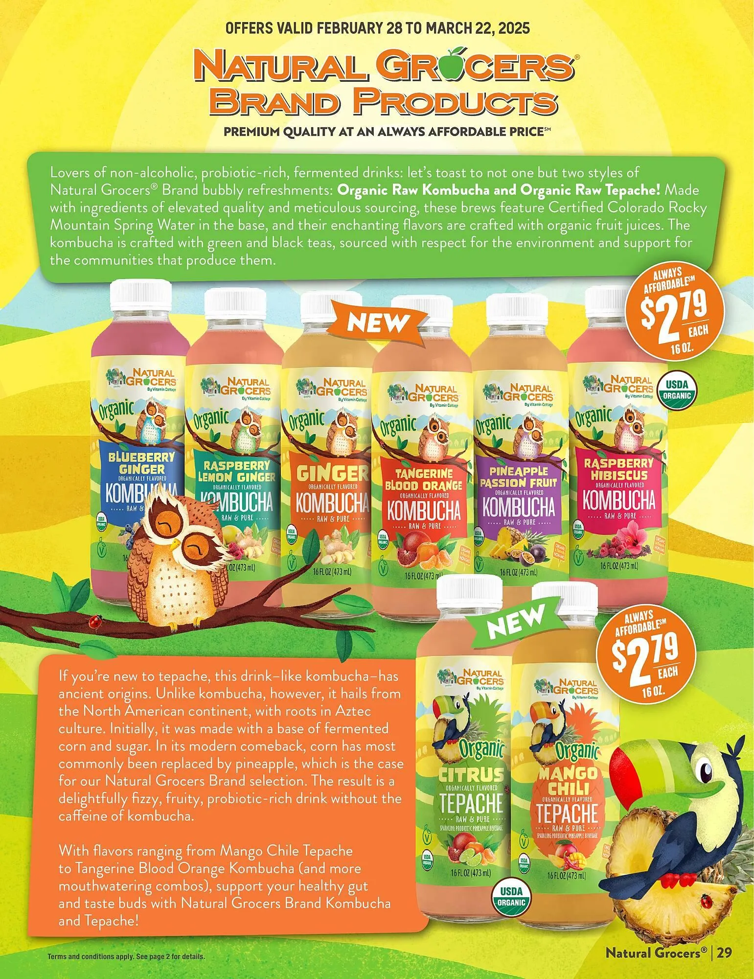 Weekly ad Natural Grocers ad from February 28 to March 22 2025 - Page 29