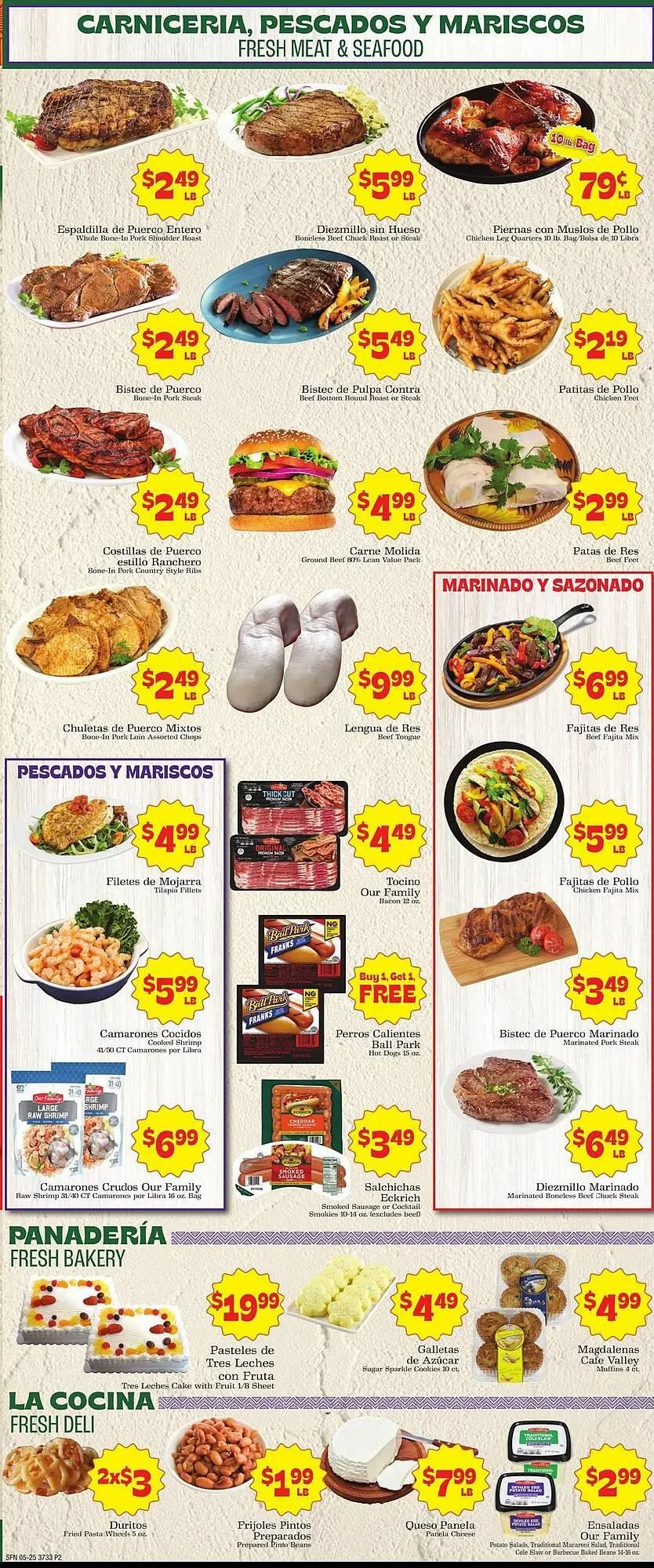 Weekly ad Supermercado Nuestra Familia Weekly Ad from May 25 to May 31 2025 - Page 2
