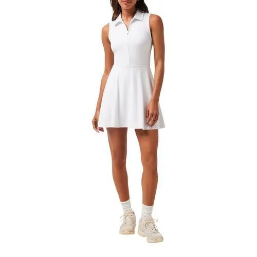Women's TravisMathew Moveknit 2.0 Zip Golf Dress
