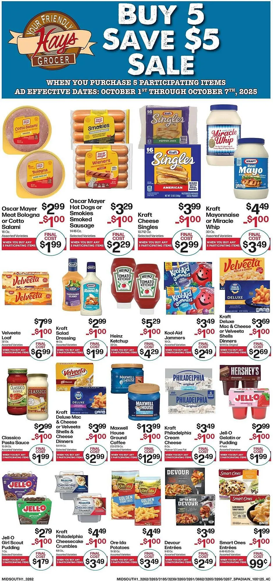 Weekly ad Hays Supermarket weekly ad from October 1 to October 7 2025 - Page 3