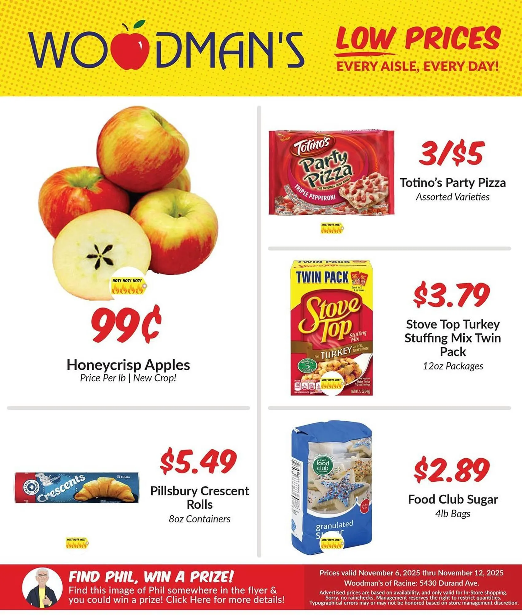 Weekly ad Woodman's weekly ad from November 6 to November 12 2025 - Page 1