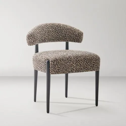Anna Dining Chair - Leopard - Set of 2