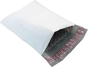 50 ct #1 Poly Bubble Mailers 7.5 x 11 Inch Bubble Lined Poly Mailer. Tear-Proof, Water-Resistant and Postage-Saving Lightweight Shipping Envelopes/Bags.