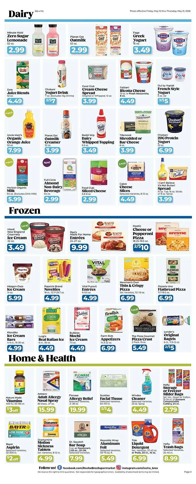 Weekly ad Roche Bros weekly ad from May 15 to May 21 2026 - Page 3