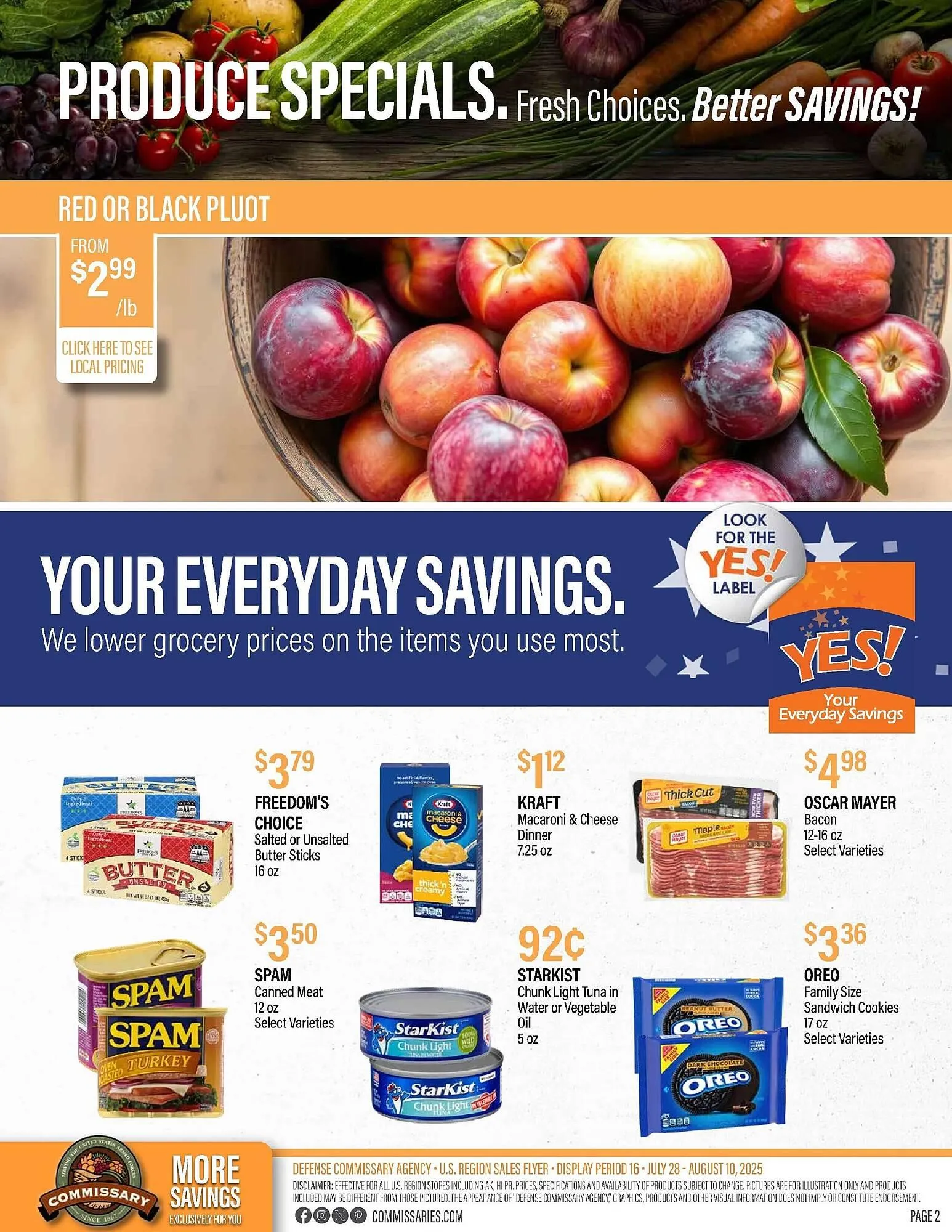 Weekly ad Commissary Weekly Ad from July 28 to August 10 2025 - Page 2