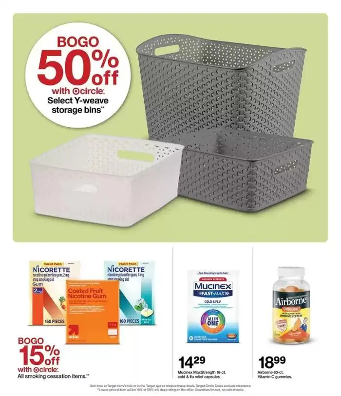 Weekly ad Target flyer from January 12 to January 19 2025 - Page 12