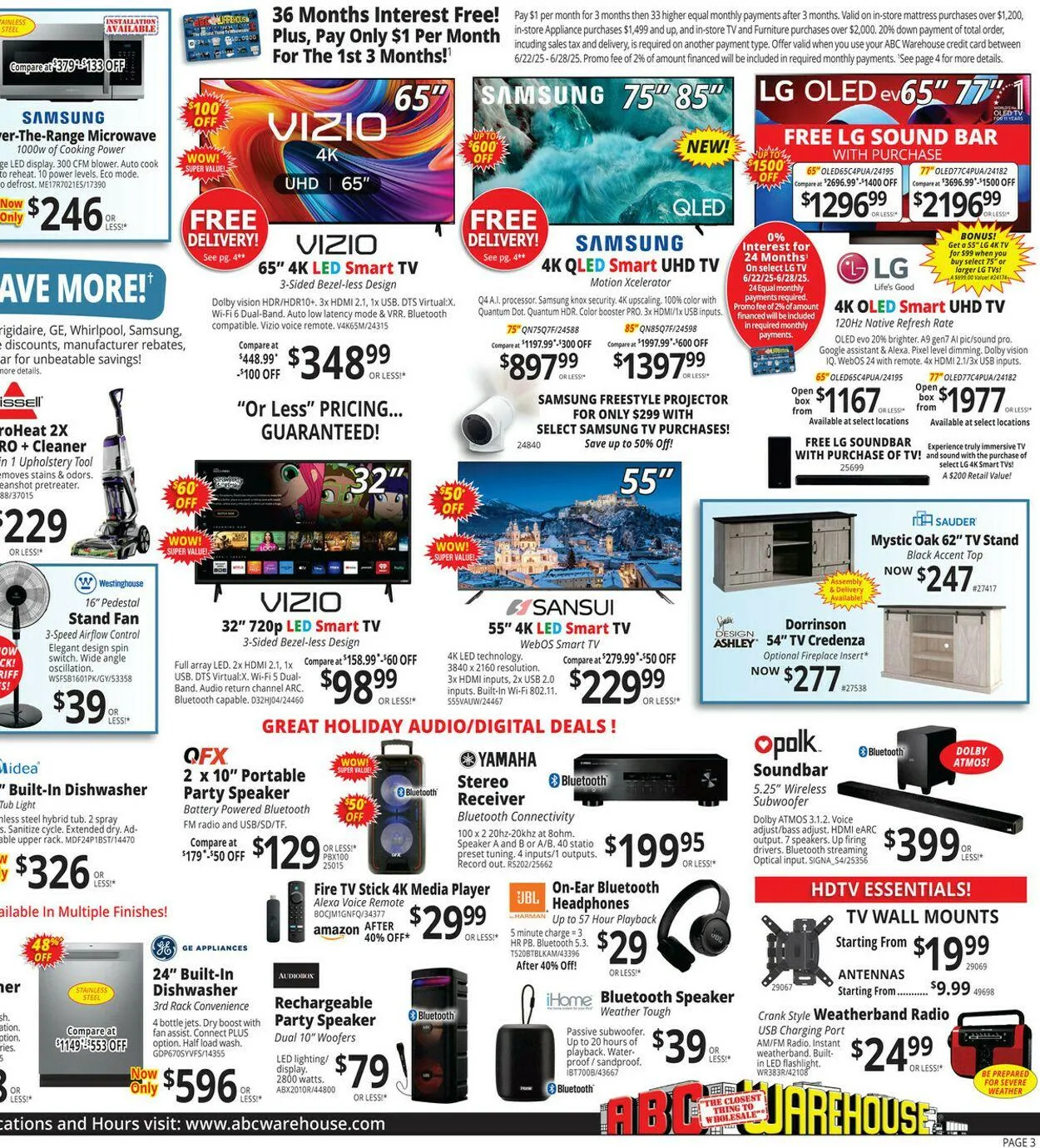 Weekly ad ABC Warehouse Current weekly ad from June 22 to June 28 2025 - Page 3