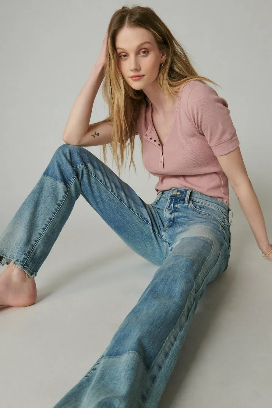 mid rise sweet straight