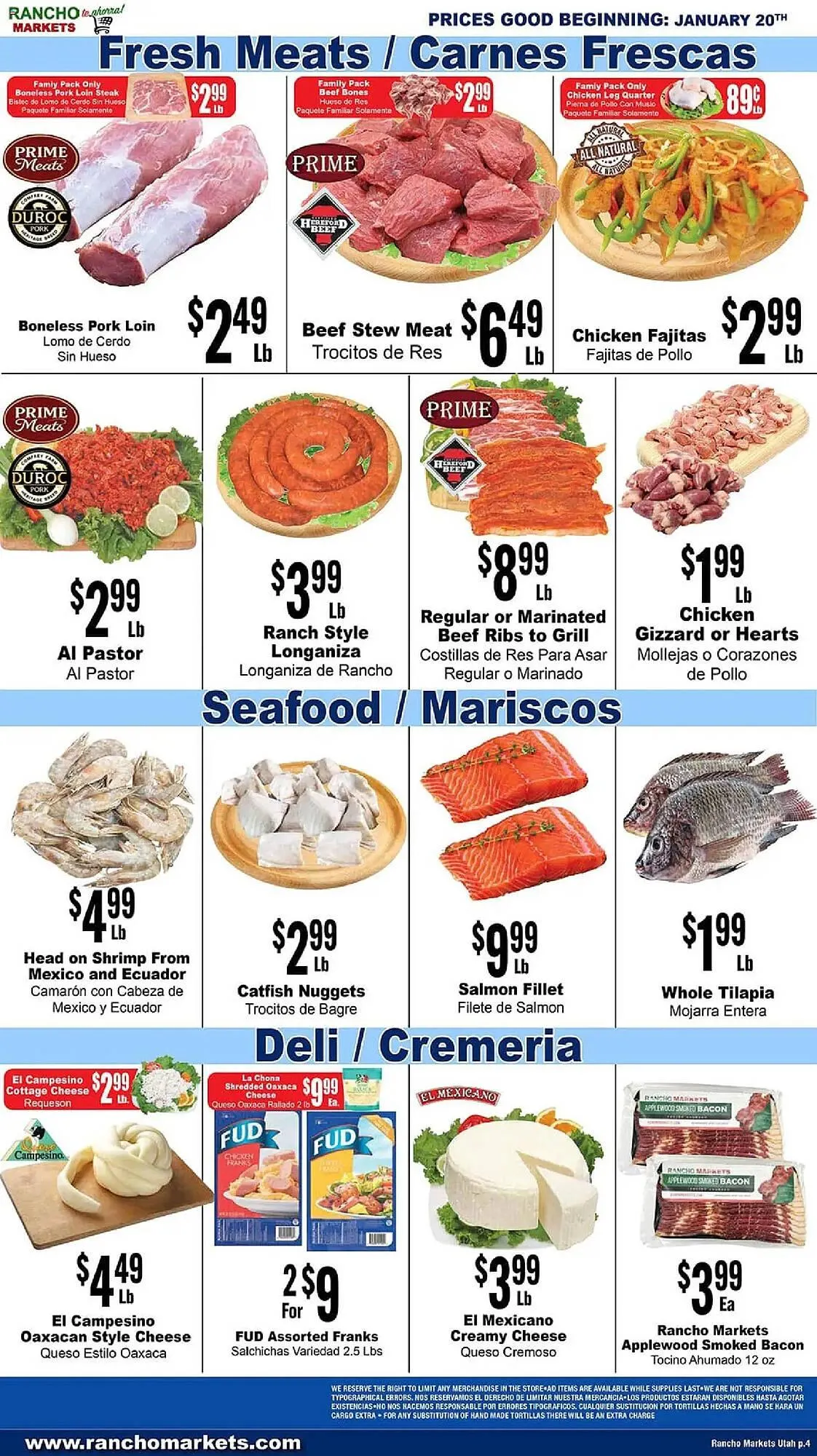 Weekly ad Rancho Markets weekly ad from January 20 to January 26 2026 - Page 4