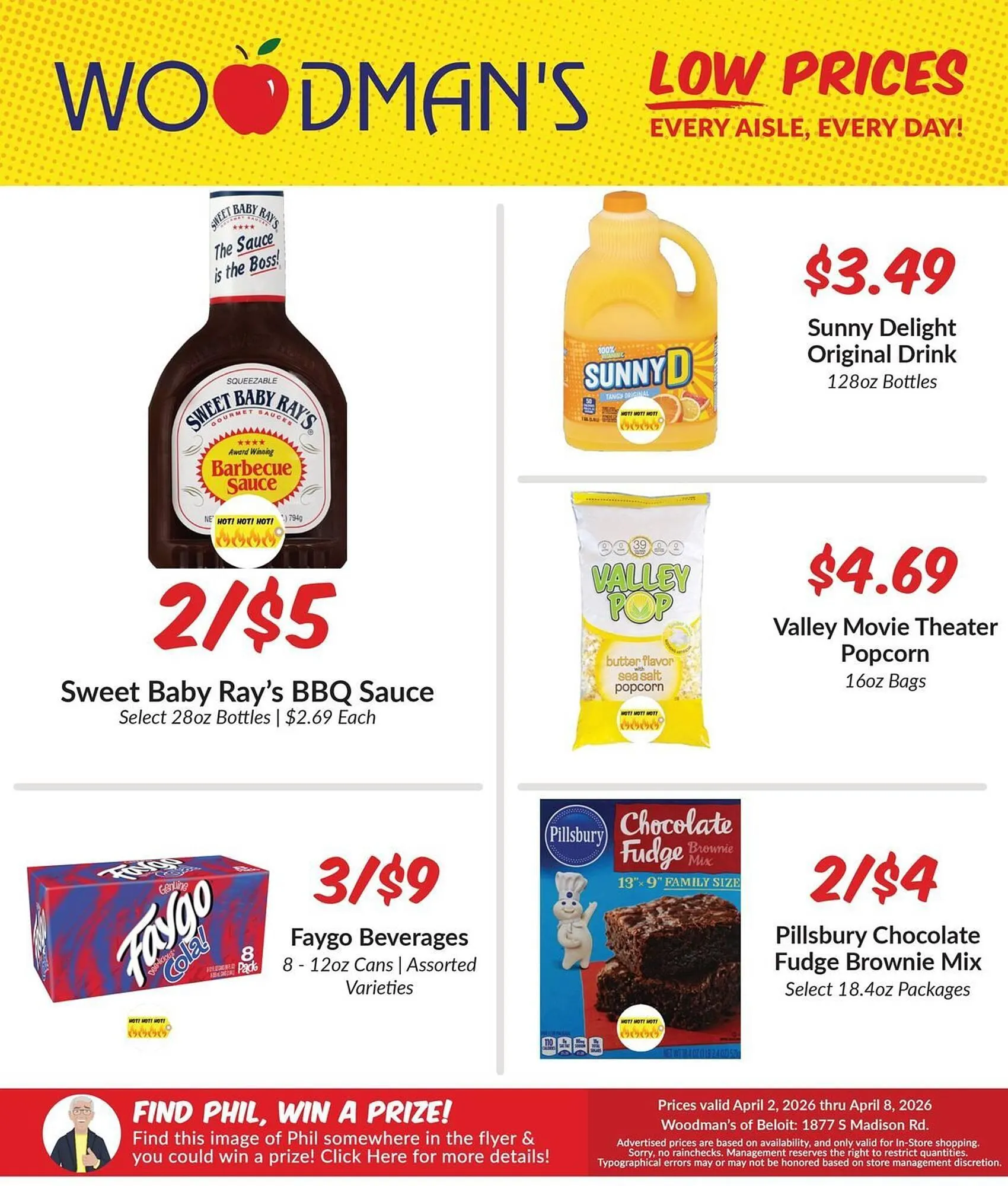 Weekly ad Woodman's weekly ad from April 2 to April 8 2026 - Page 1