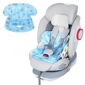 Orzbow Car Seat Cooling Pad with Waterproof Liner, Gel Car Seat Cooler Pad for Babies Summer, Potty Training Protector Mat Cushion for Carseats and Strollers, Easy to Clean, Reversible, Cool Blue