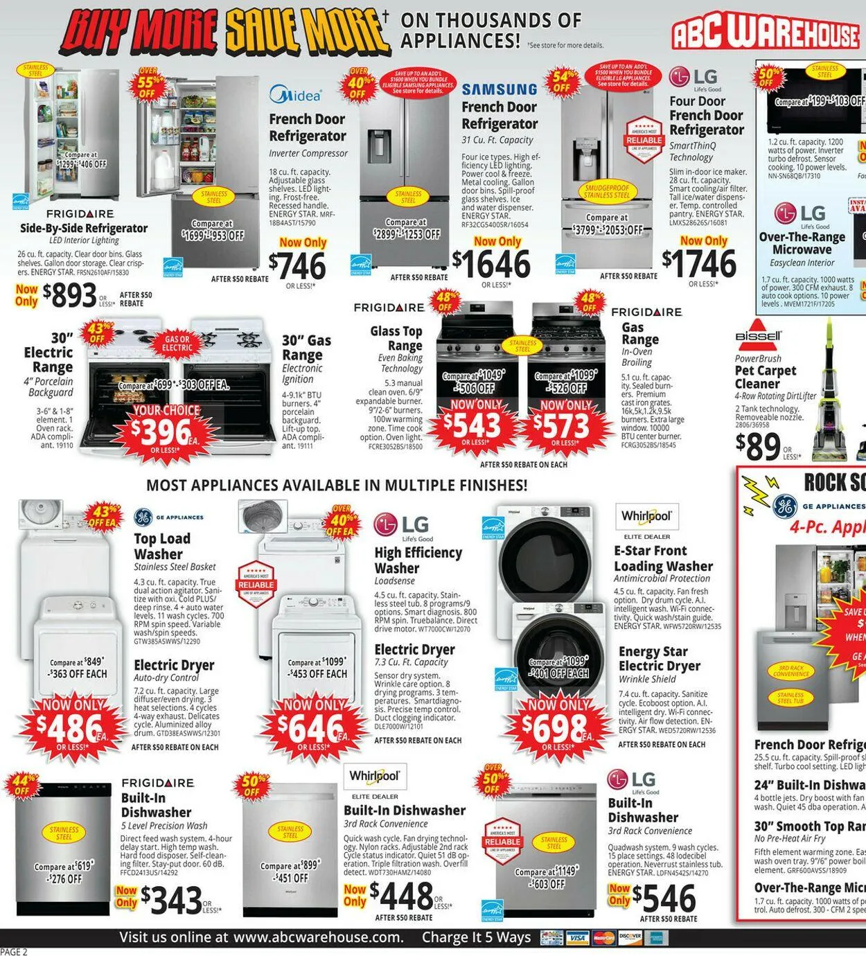 Weekly ad ABC Warehouse Current weekly ad from November 16 to November 22 2025 - Page 2