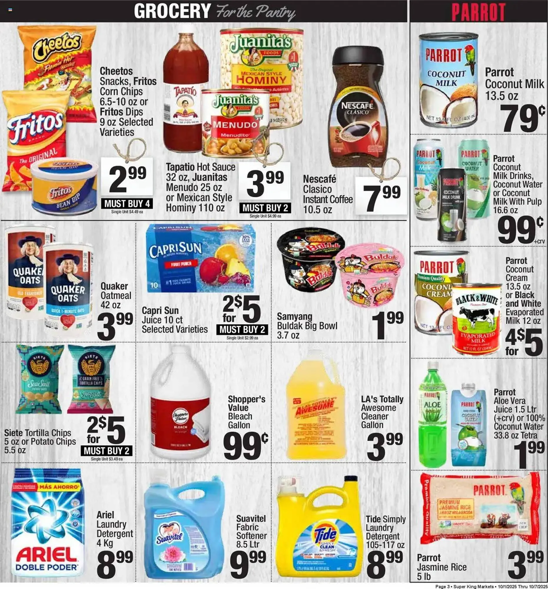 Weekly ad Super King Markets weekly ad from October 1 to October 8 2025 - Page 3