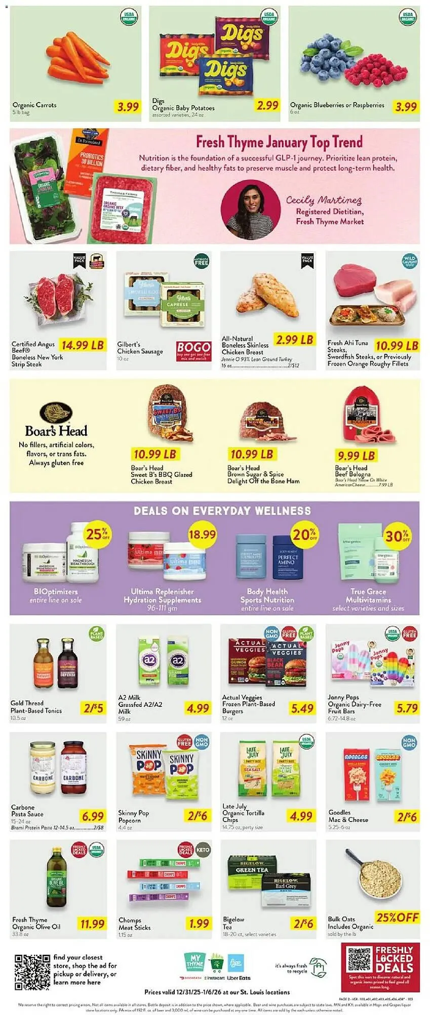 Weekly ad Fresh Thyme weekly ad from December 31 to January 7 2026 - Page 4