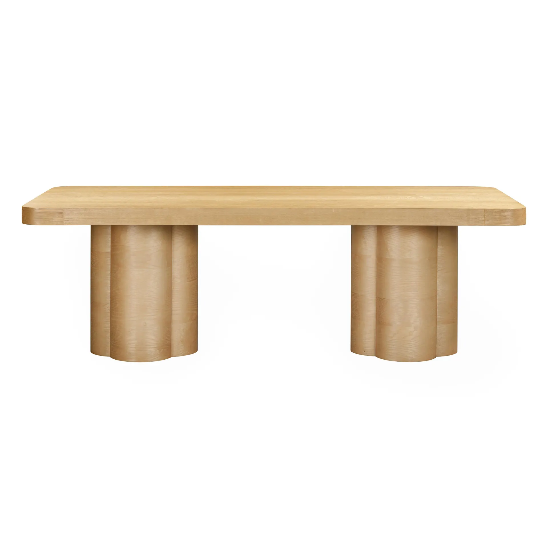 Bambi 90" Ash Rectangular Dining Table