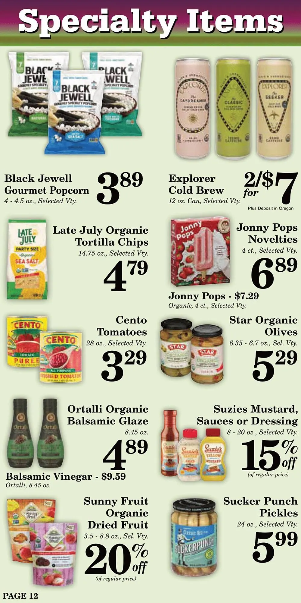 Weekly ad Harvest Foods ad from July 2 to July 29 2025 - Page 13