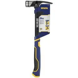 IRWIN® 24 oz. Solid Steel Framing Hammer with Nail Start