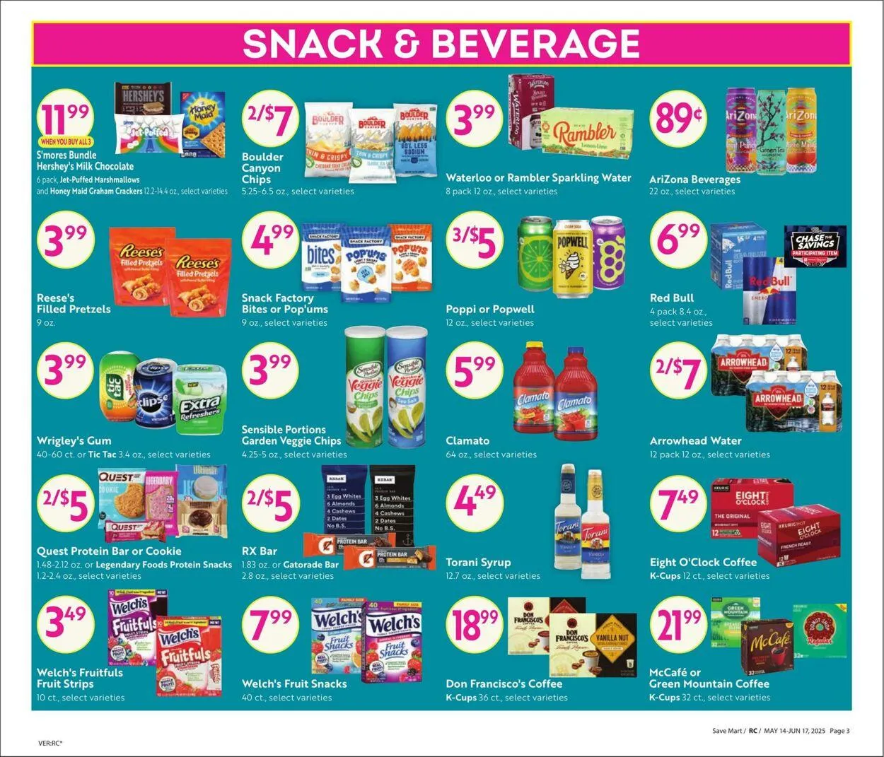 Weekly ad Save Mart Current weekly ad from May 14 to June 17 2025 - Page 3