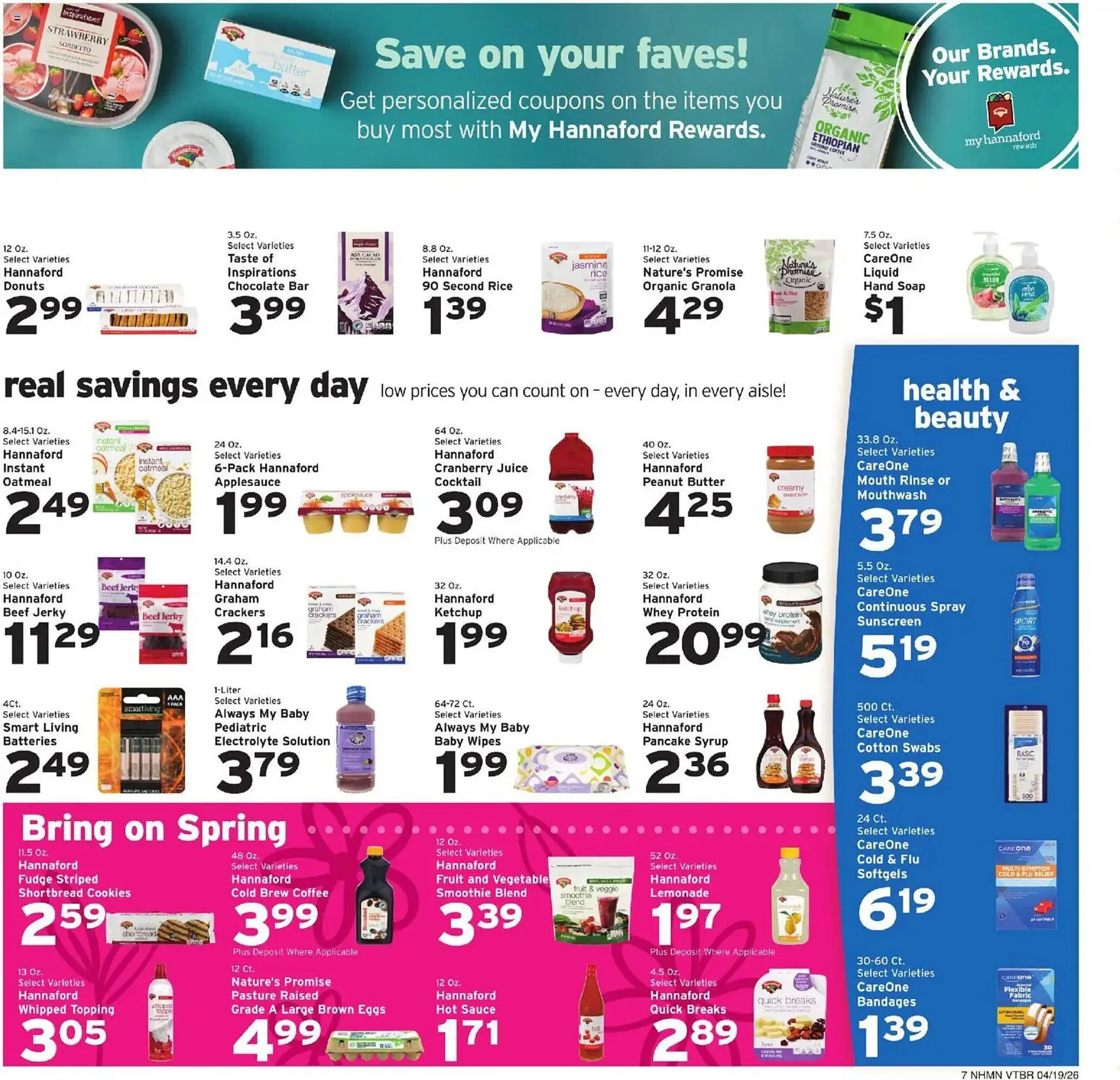 Weekly ad Hannaford flyer from April 19 to April 25 2026 - Page 7