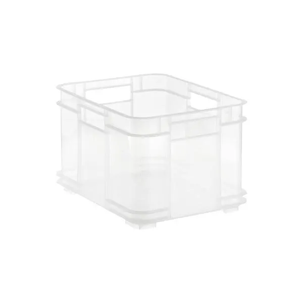 keeeper Small European Commercial Crate Translucent