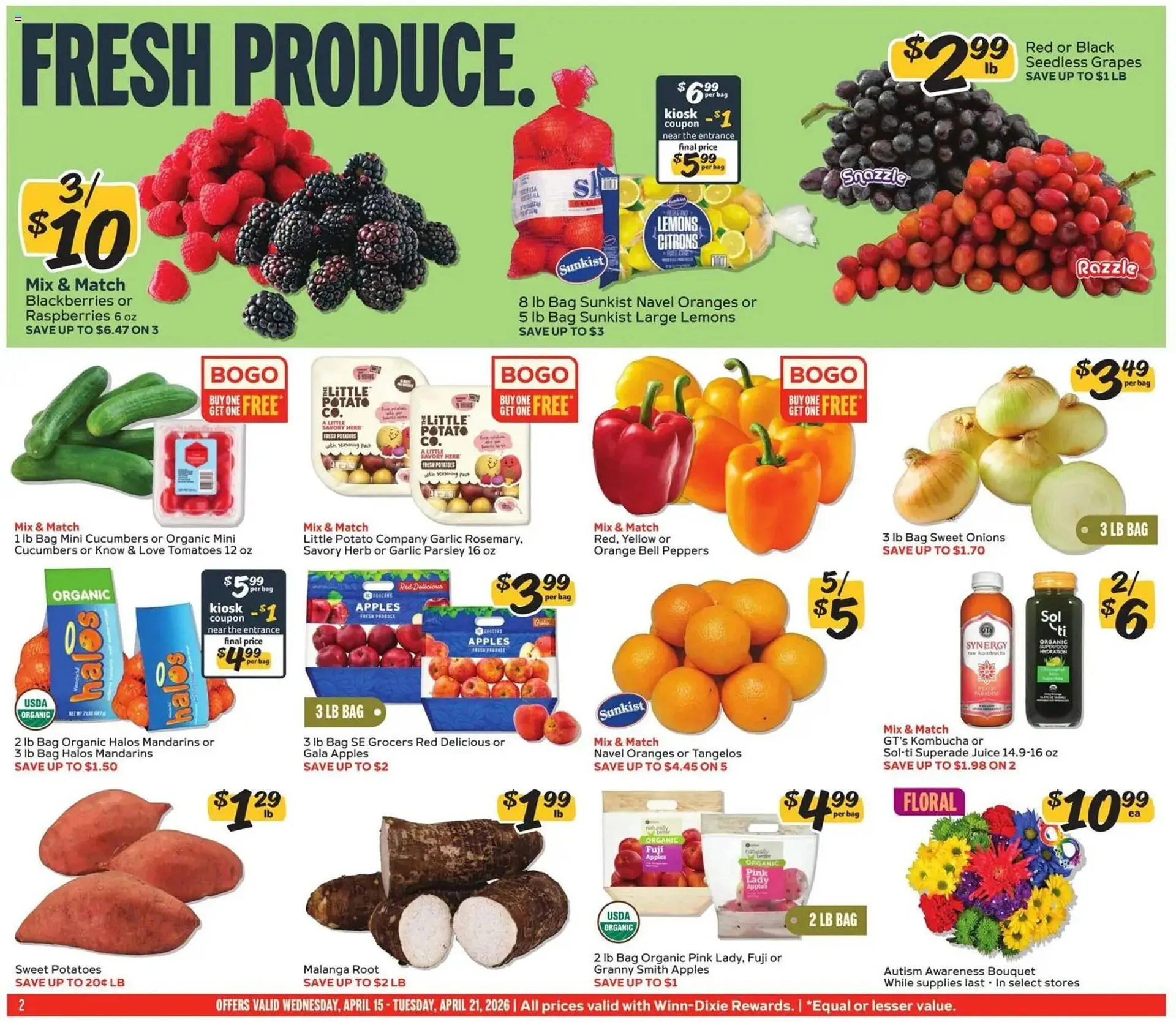 Weekly ad Winn Dixie weekly ad from April 15 to April 21 2026 - Page 2