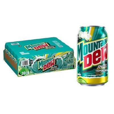Mountain Dew Baja Blast 12 fl. oz., 30 pk.