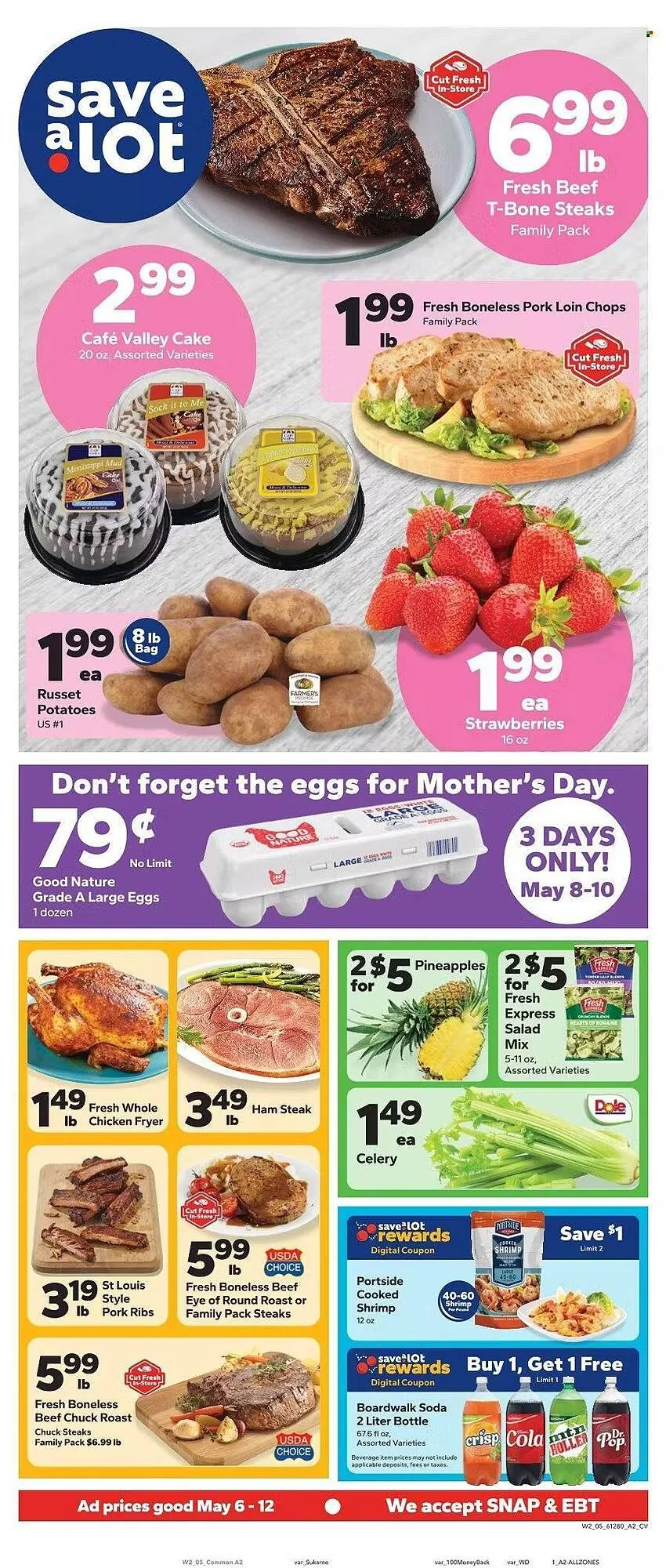 Weekly ad Save a Lot weekly ad from May 6 to May 12 2026 - Page 1