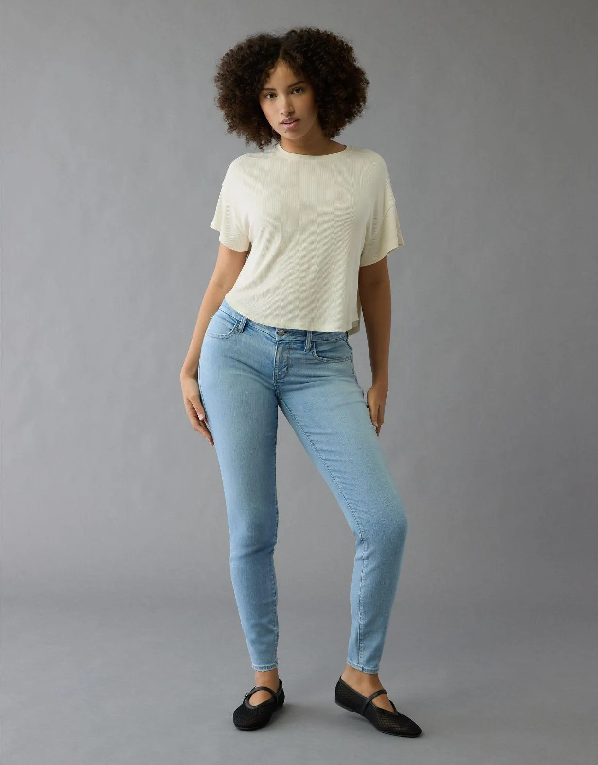 AE Next Level Curvy High-Waisted Jegging