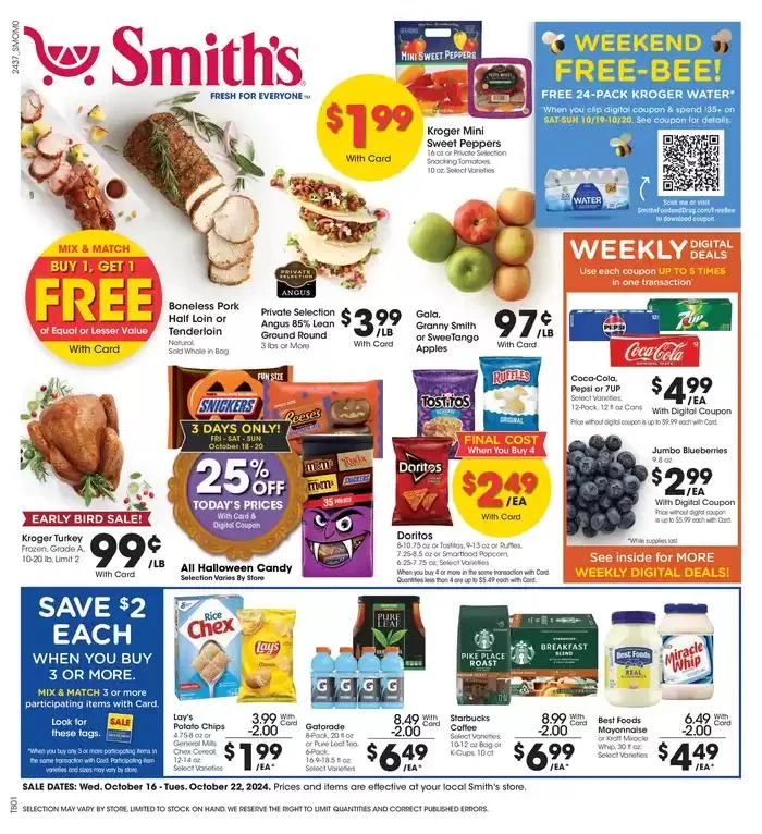 Weekly ad Our best bargains from October 16 to October 22 2024 - Page 1