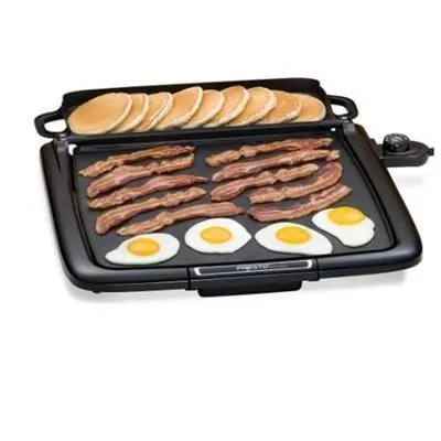 Presto 14" x 15" Griddle w/Warmer
