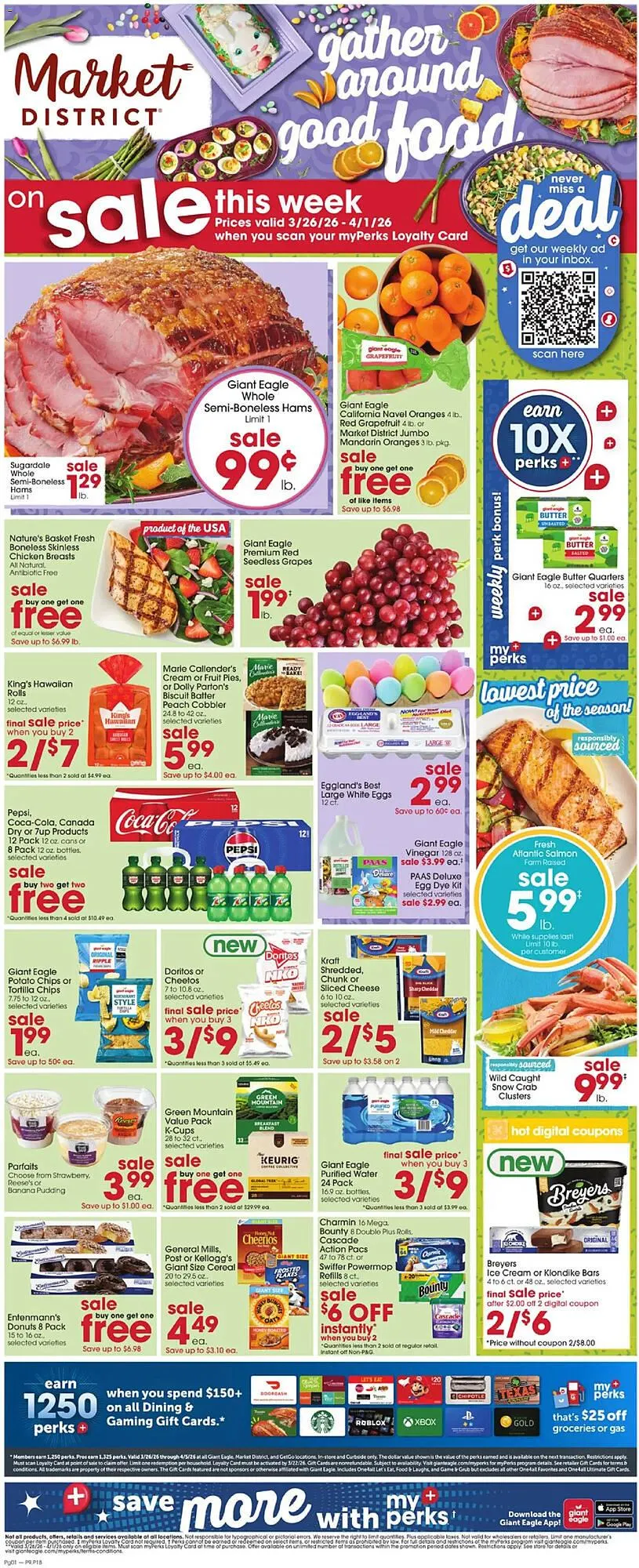Giant Eagle weekly ad - 1