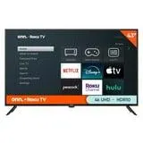 onn. 43” Class 4K UHD (2160P) LED Roku Smart Television HDR (100012584)