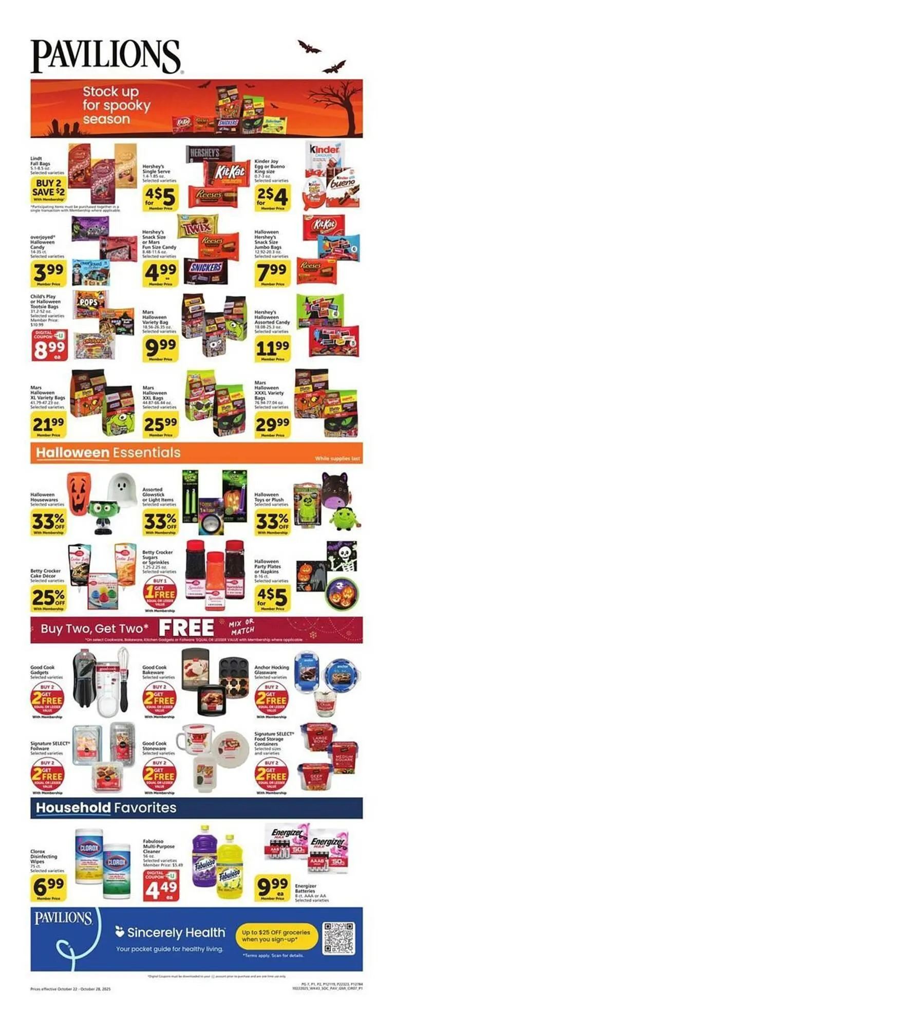 Weekly ad Pavilions weekly ad from October 22 to October 28 2025 - Page 7
