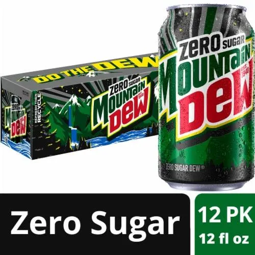 Mountain Dew® Zero Sugar Soda Cans