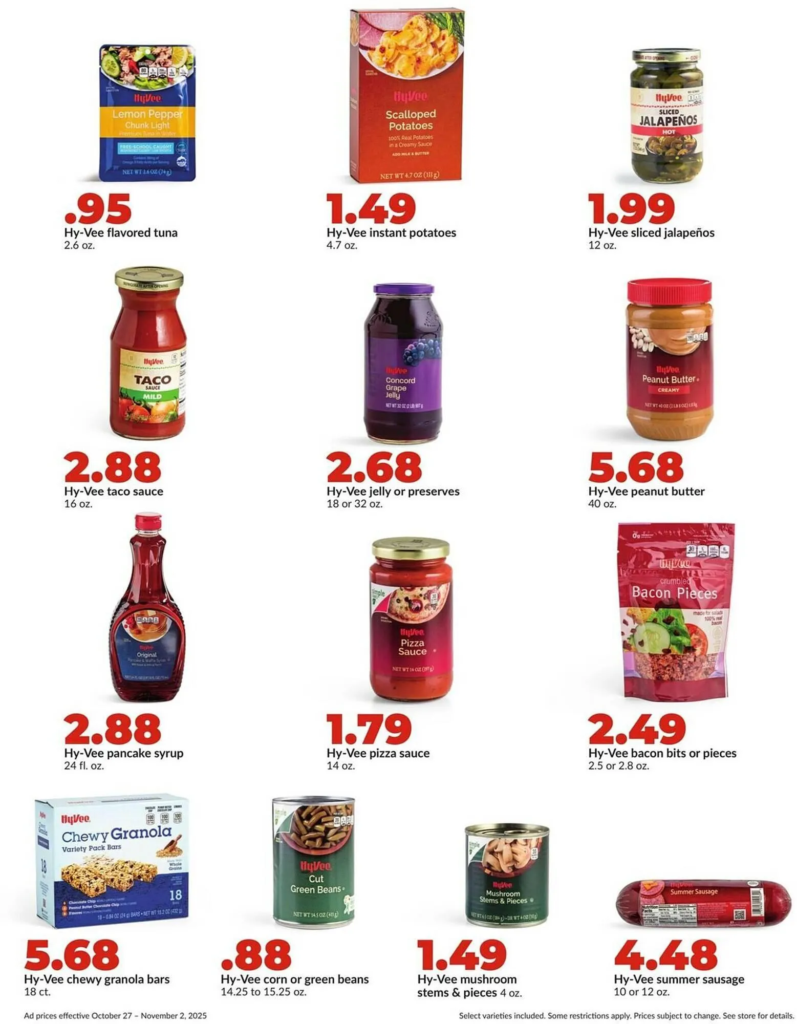 Weekly ad Hy-Vee weekly ad from October 27 to November 2 2025 - Page 19