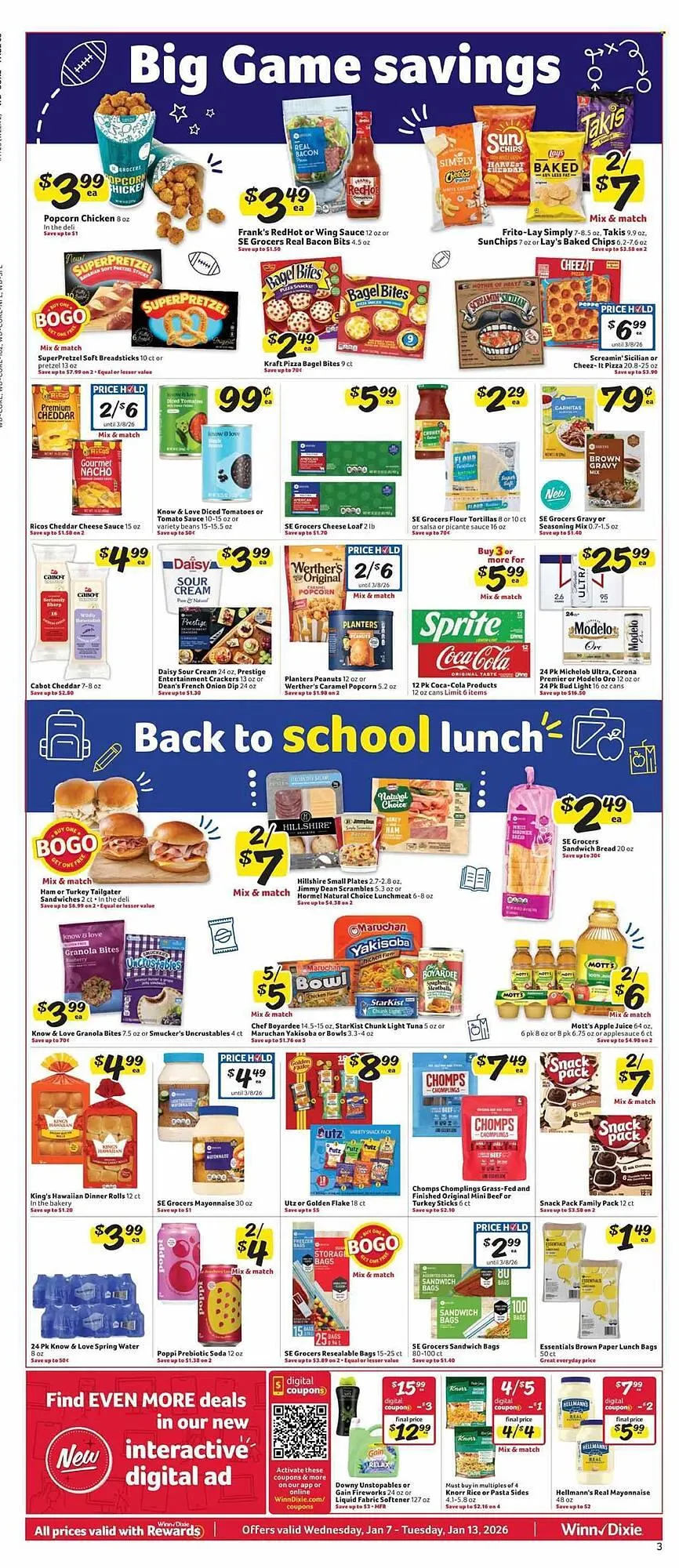 Weekly ad Winn Dixie weekly ad from January 7 to January 13 2026 - Page 3
