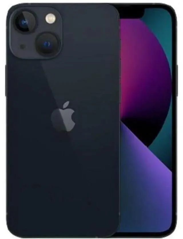 Apple iPhone 13 mini - 128GB - Midnight - Fully Unlocked - Good (Grade B)