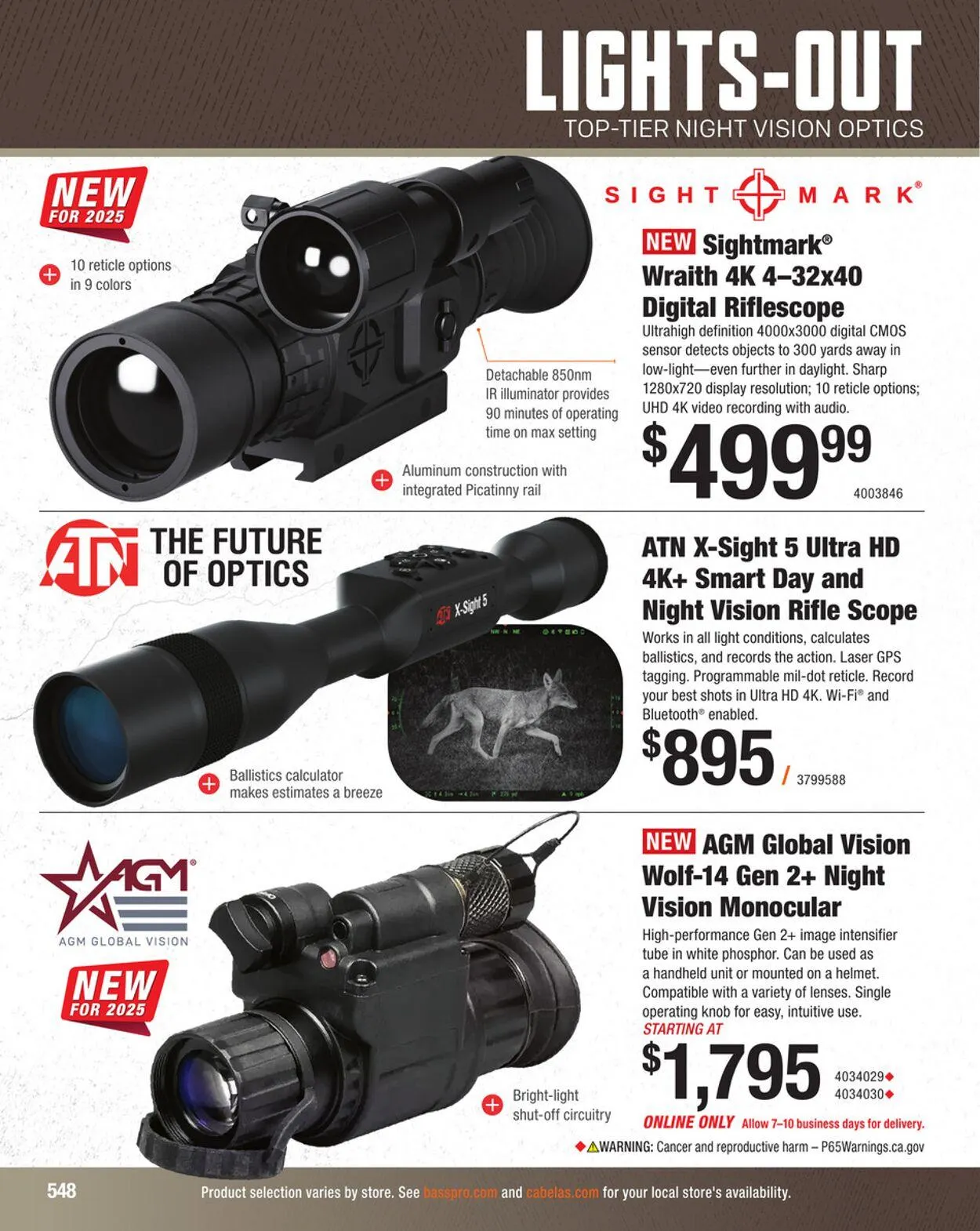 Weekly ad Bass Pro Current weekly ad from August 20 to September 3 2025 - Page 548