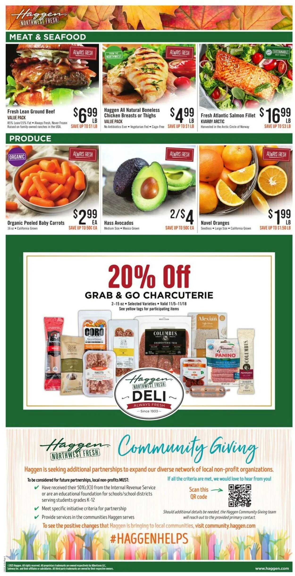 Weekly ad Haggen Current weekly ad from November 5 to November 18 2025 - Page 4