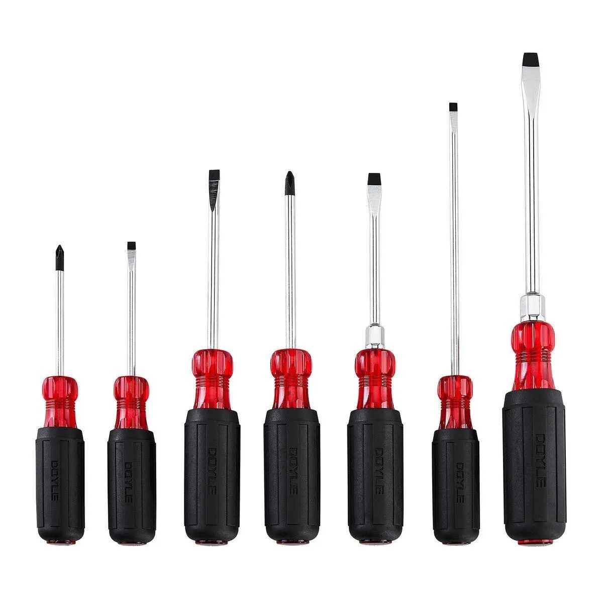 Cushion Grip Screwdriver Set, 7 Piece