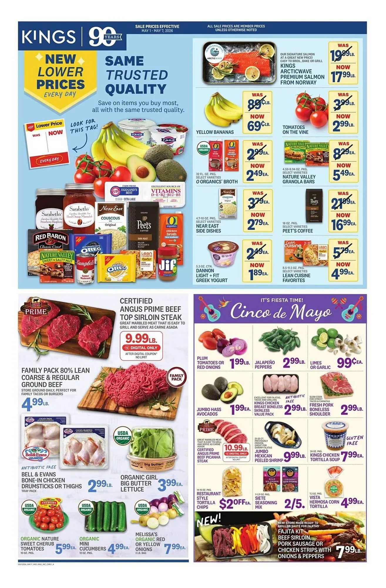 Weekly ad Kings Food Markets weekly ad from May 1 to May 7 2026 - Page 1